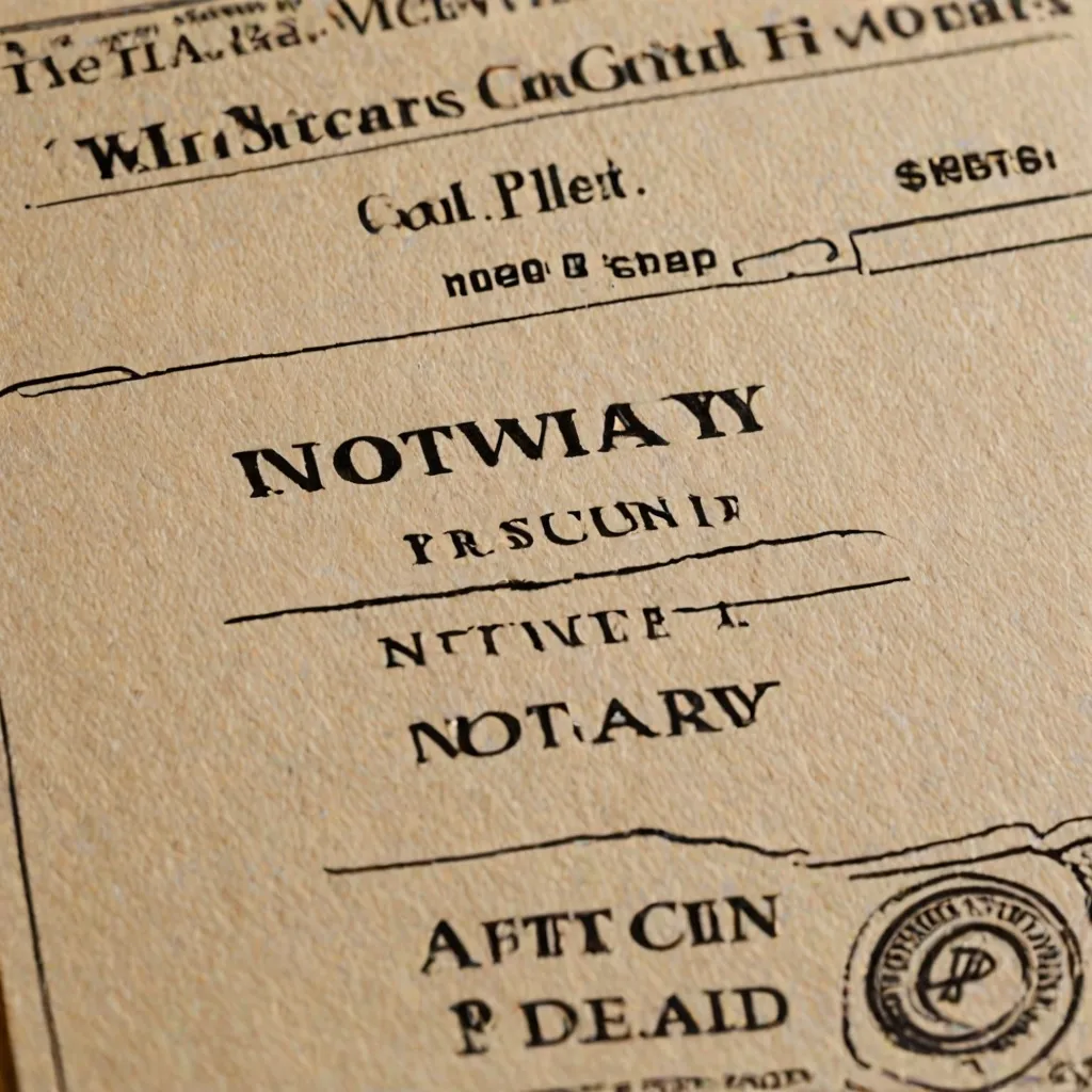 Ile kosztuje testament u notariusza?