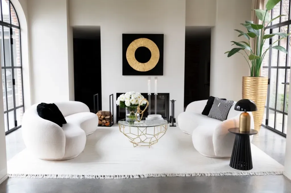 Szklany stolik kawowy